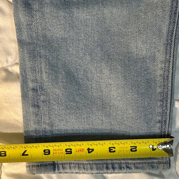 American Eagle Jeans Size 6 Regular Inseam 27 inches Mom Straight Stretch - Picture 9 of 13
